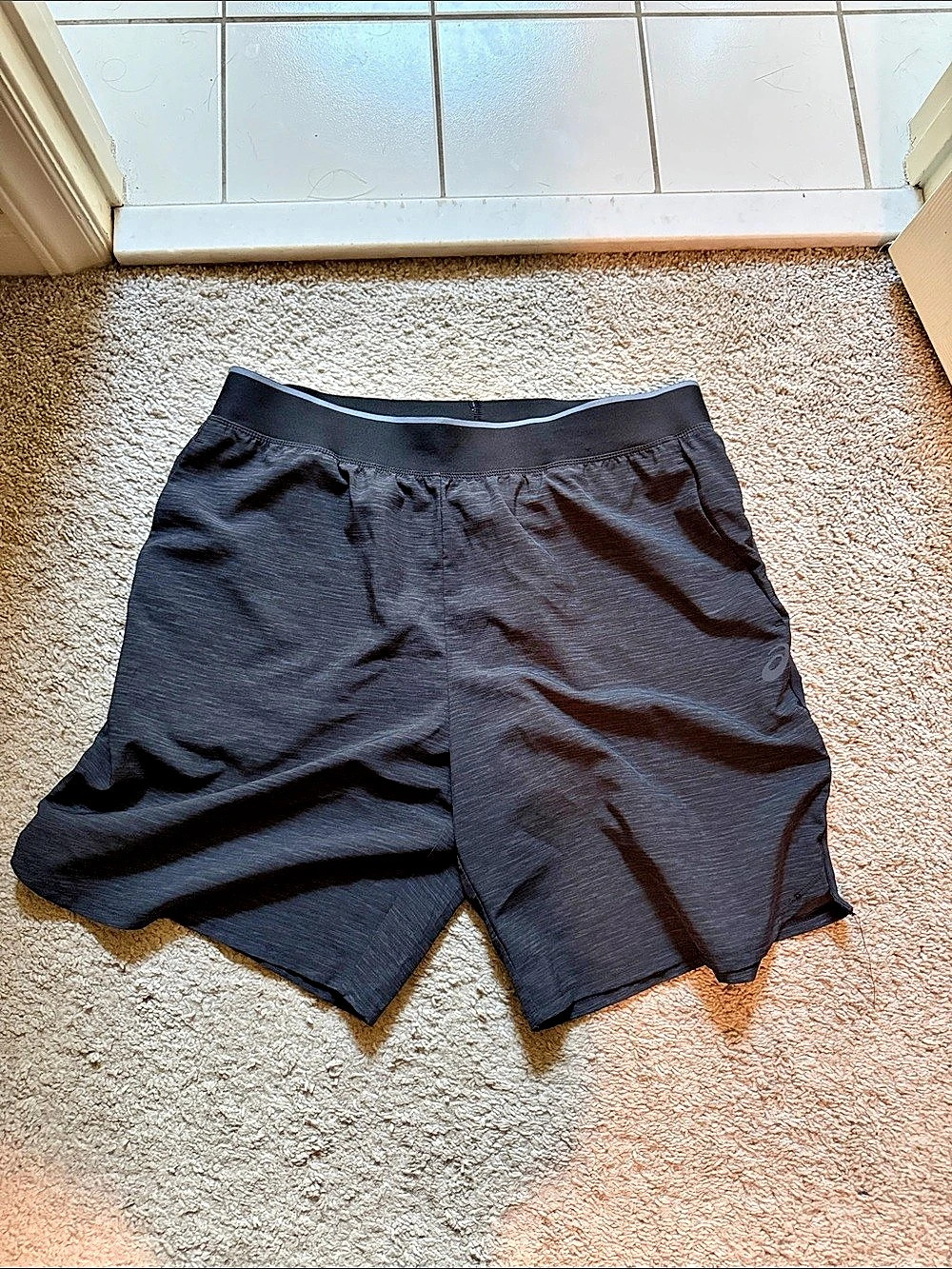 ASICS Stretch Woven Shorts Athletic Shorts Black XL